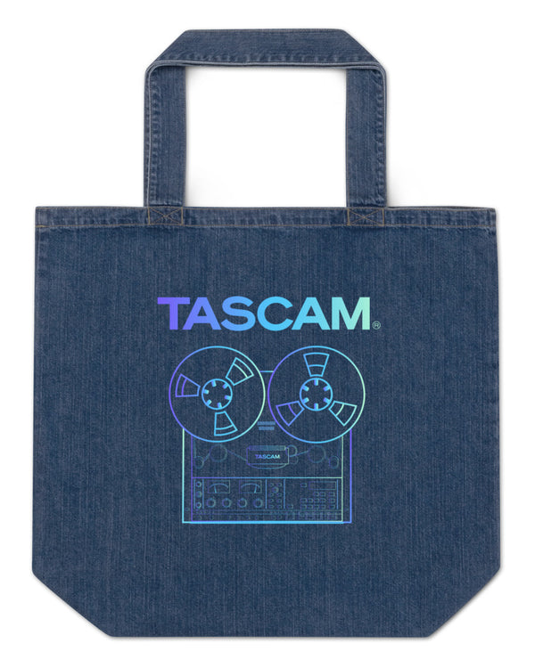 TASCAM Reel to Reel Organic Denim Tote Bag - Photo 7
