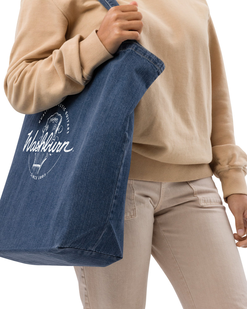 Washburn Since 1883 Organic Denim Tote Bag - Photo 6