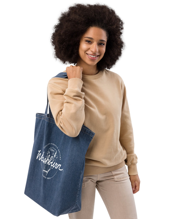 Washburn Since 1883 Organic Denim Tote Bag - Photo 3