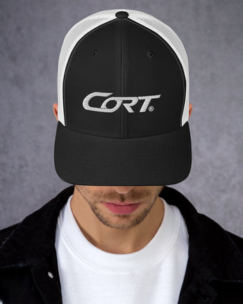 Cort Next Gen Logo Trucker Cap  - Black / White