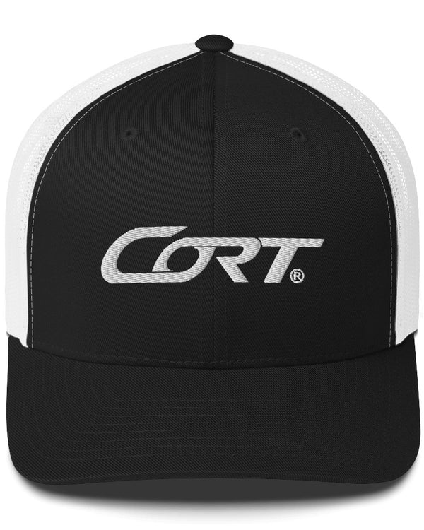 Cort Next Gen Logo Trucker Cap - Black / White - Photo 3