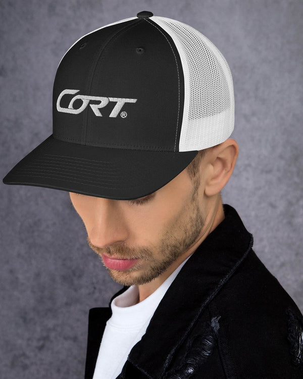 Cort Next Gen Logo Trucker Cap - Black / White - Photo 10