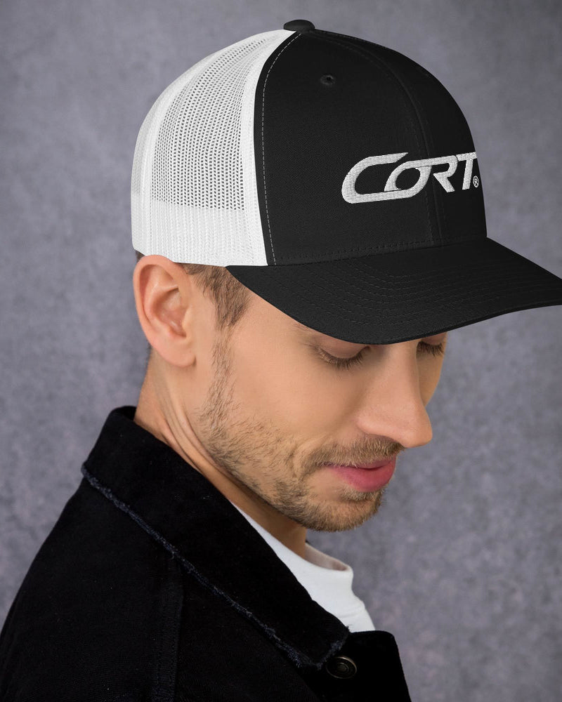 Cort Next Gen Logo Trucker Cap - Black / White - Photo 11