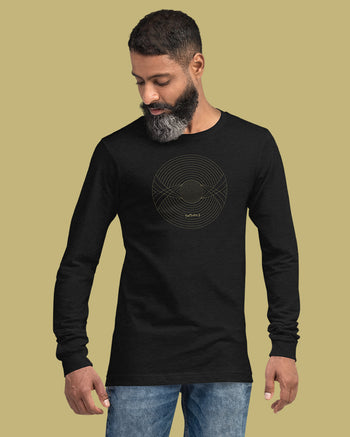 SABIAN 360 Long Sleeve T-Shirt  - Black