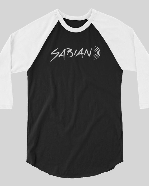 SABIAN 3/4 Sleeve Raglan Shirt - Black / White - Photo 4