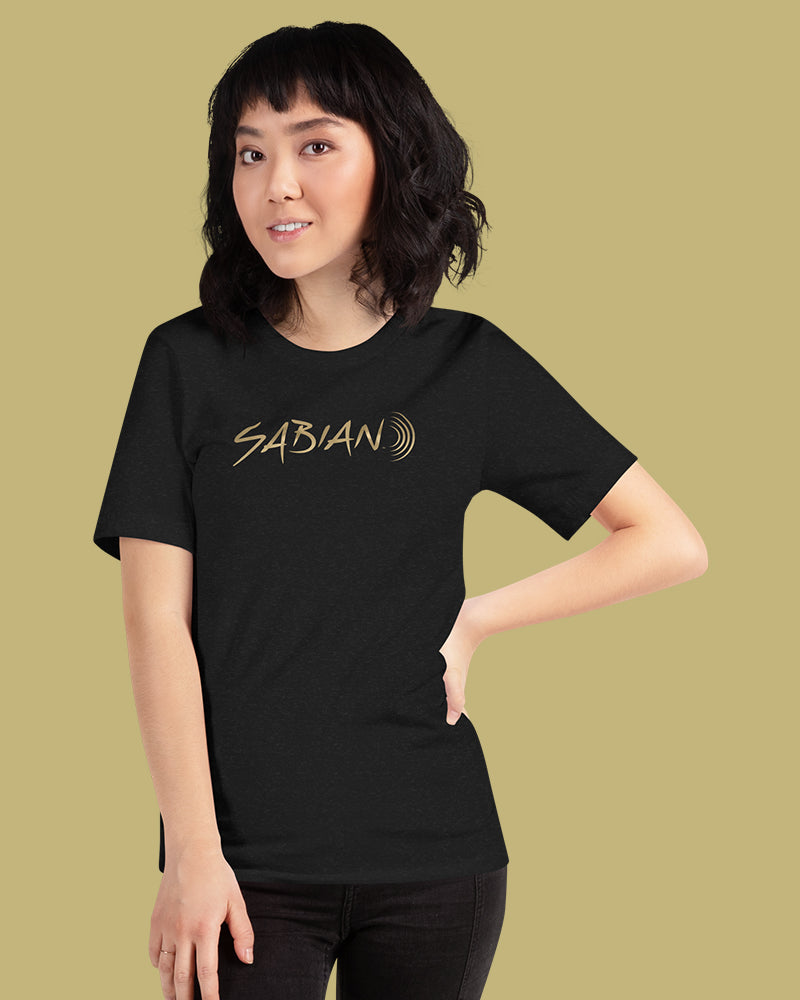 SABIAN B20 Bronze T-Shirt - Black Heather - Photo 5