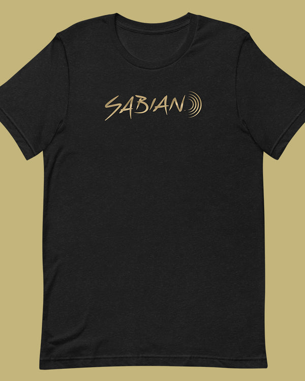 SABIAN B20 Bronze T-Shirt - Black Heather - Photo 3
