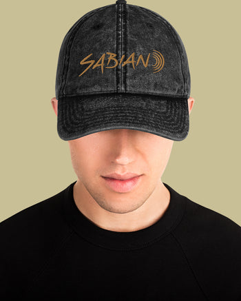 SABIAN Vintage Cotton Twill Hat  - Black