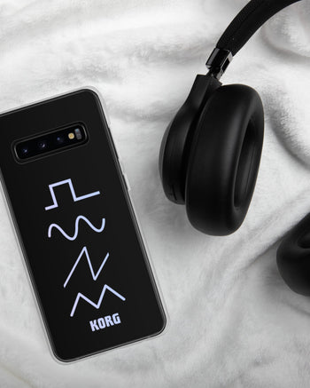 KORG Waveforms Samsung Phone Case  - Black