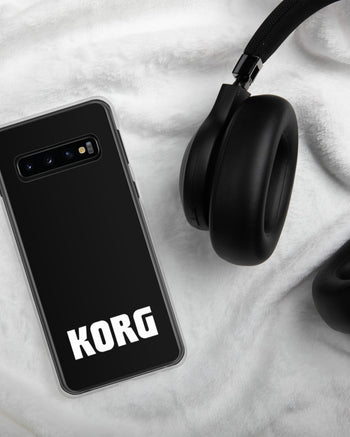 KORG Logo Samsung Case  - Black