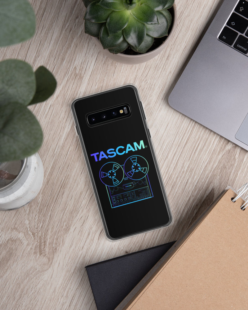 TASCAM Reel to Reel Samsung Case - Ocean Blue / Black - Photo 4