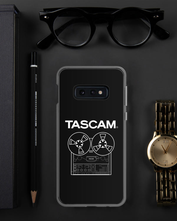 TASCAM Reel to Reel Samsung Case - Black / White - Photo 8