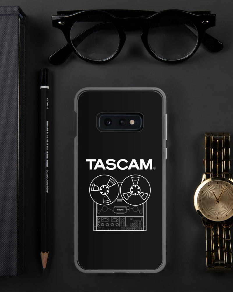 TASCAM Reel to Reel Samsung Case - Black / White - Photo 8