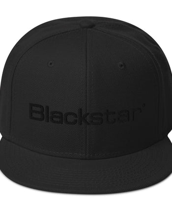 Blackstar Monochrome Snapback Hat  - Black