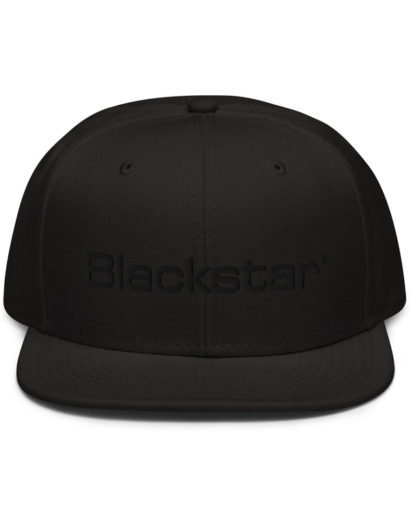 Blackstar Monochrome Snapback Hat - Black - Photo 5