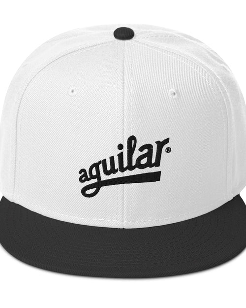 Aguilar Snapback Hat  - White / Black