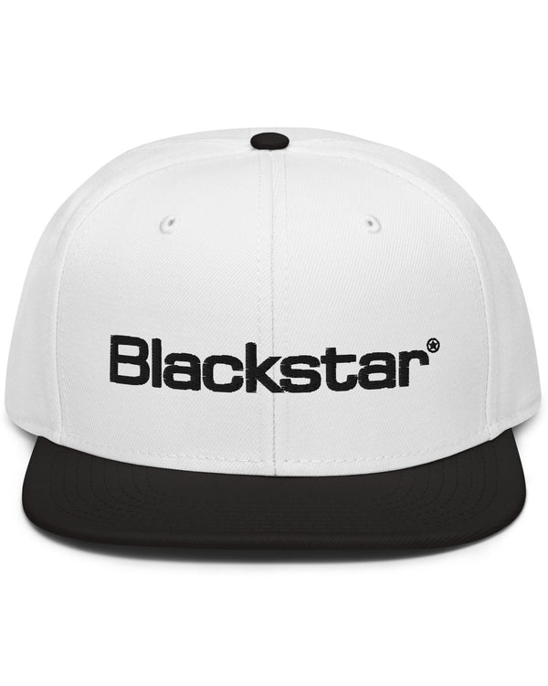 Blackstar Snapback Hat - White / Black - Photo 6