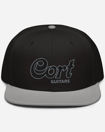 Cort Guitars Snapback Hat  - Black and Gray