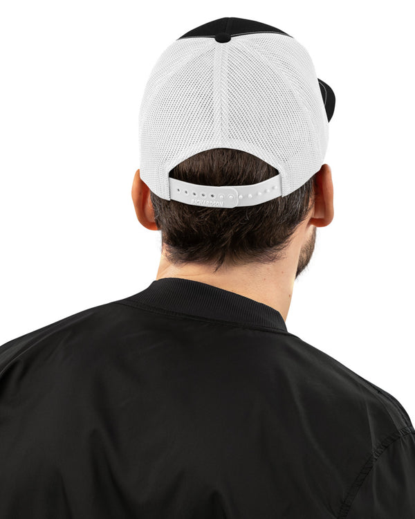 VOX Crown Trucker Hat - Black / White - Photo 3