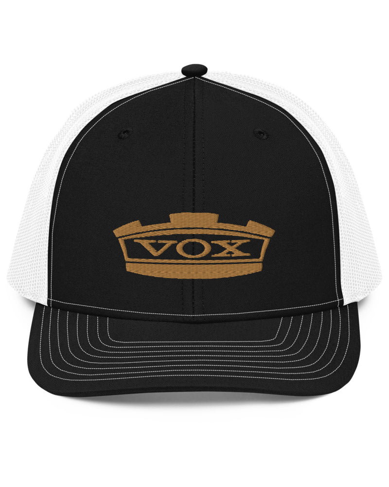 VOX Crown Trucker Hat - Black / White - Photo 2