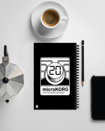 KORG MicroKORG Anniversary Spiral Notebook