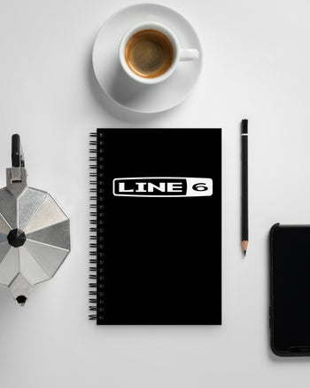 Line 6 Spiral Notebook  - Logo