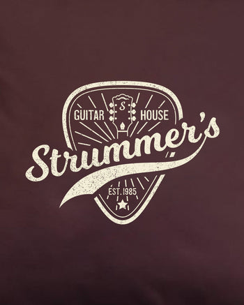 Strummers Guitar Store Basic Pillow  - Cream