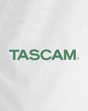 TASCAM Classic 3/4 Sleeve Raglan Shirt  - Green on White