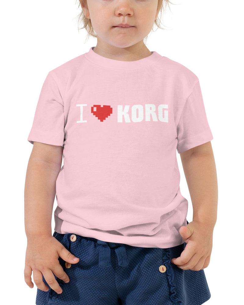 KORG I Heart KORG Childs Tee - Pink - Photo 1