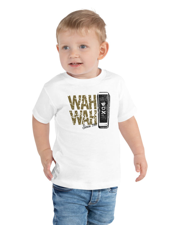 VOX Wah Wah Toddler Short Sleeve Tee - White - Photo 6