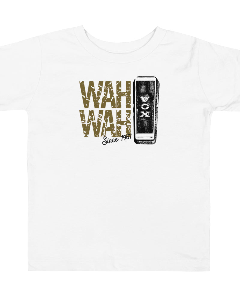 VOX Wah Wah Toddler Short Sleeve Tee - White - Photo 5