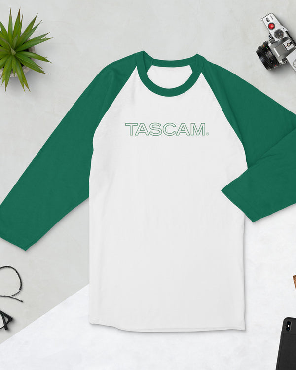 TASCAM Essence 3/4 Sleeve Raglan Shirt - Green - Photo 6