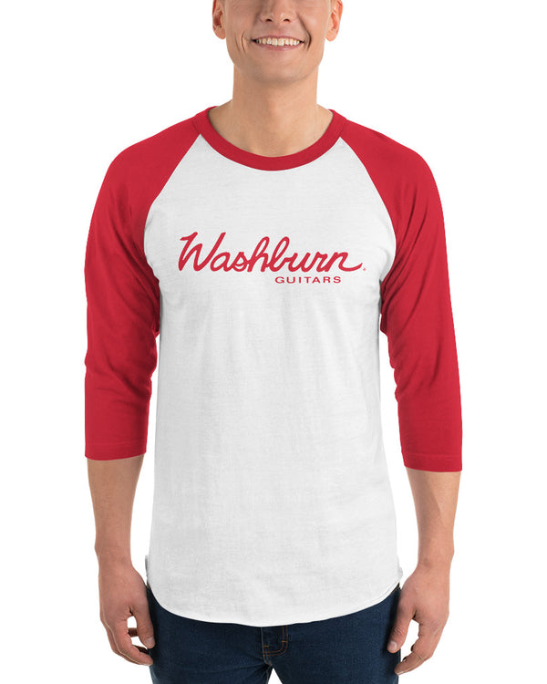 Washburn 3/4 Sleeve Raglan Shirt - Red - Photo 1