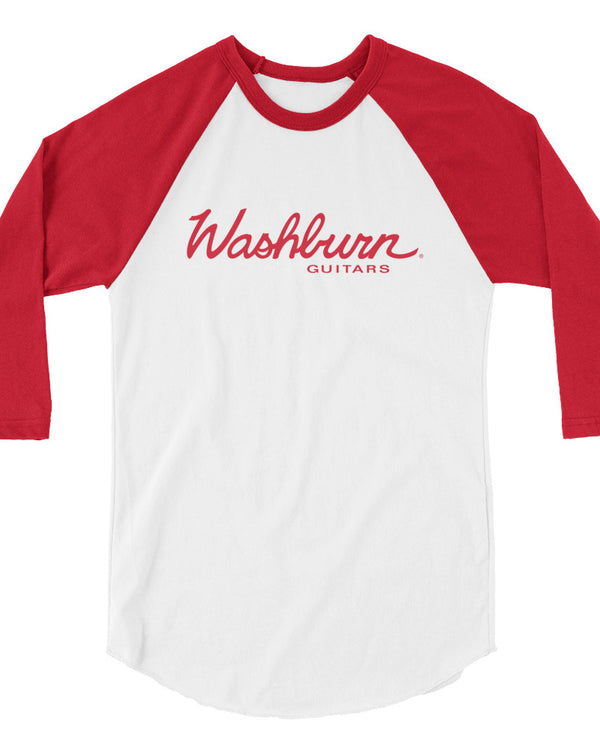 Washburn 3/4 Sleeve Raglan Shirt - Red - Photo 3