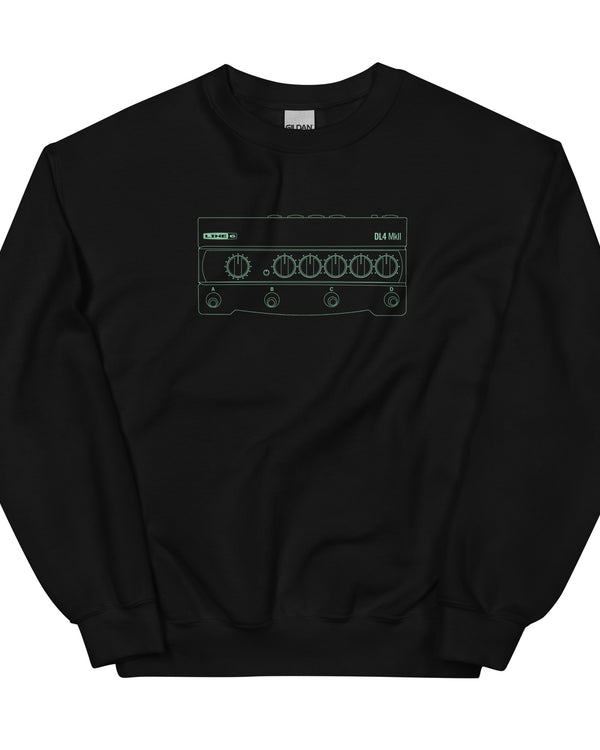 Line 6 DL4 MkII Sweatshirt - Black - Photo 3