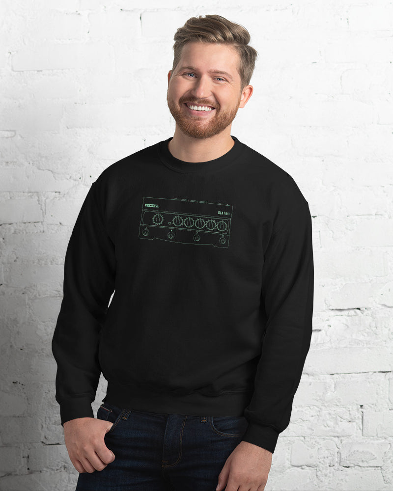 Line 6 DL4 MkII Sweatshirt - Black - Photo 7