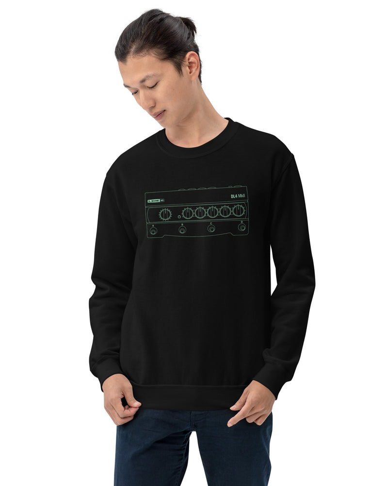 Line 6 DL4 MkII Sweatshirt - Black - Photo 1