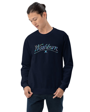 Washburn Arch Inlay Sweatshirt  - Navy