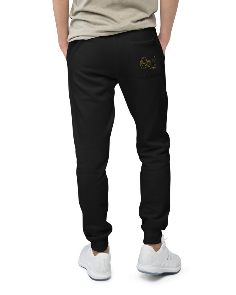 Cort Guitars Comfy Fleece Sweatpants - Black - Photo 9