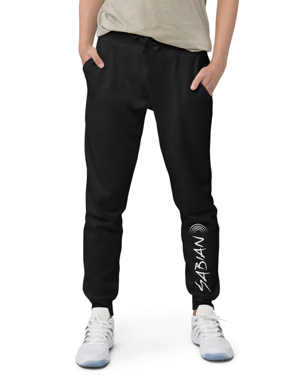 SABIAN Play Your Way Fleece Sweatpants - Black - Photo 7