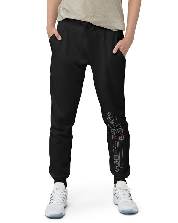 Line 6 Signal Flow Fleece Sweatpants - Black - Photo 11