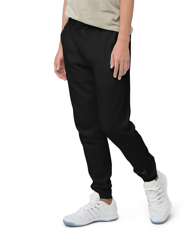 Cort Guitars Comfy Fleece Sweatpants - Black - Photo 8