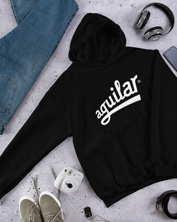 Aguilar Logo Unisex Hoodie - Black - Photo 9