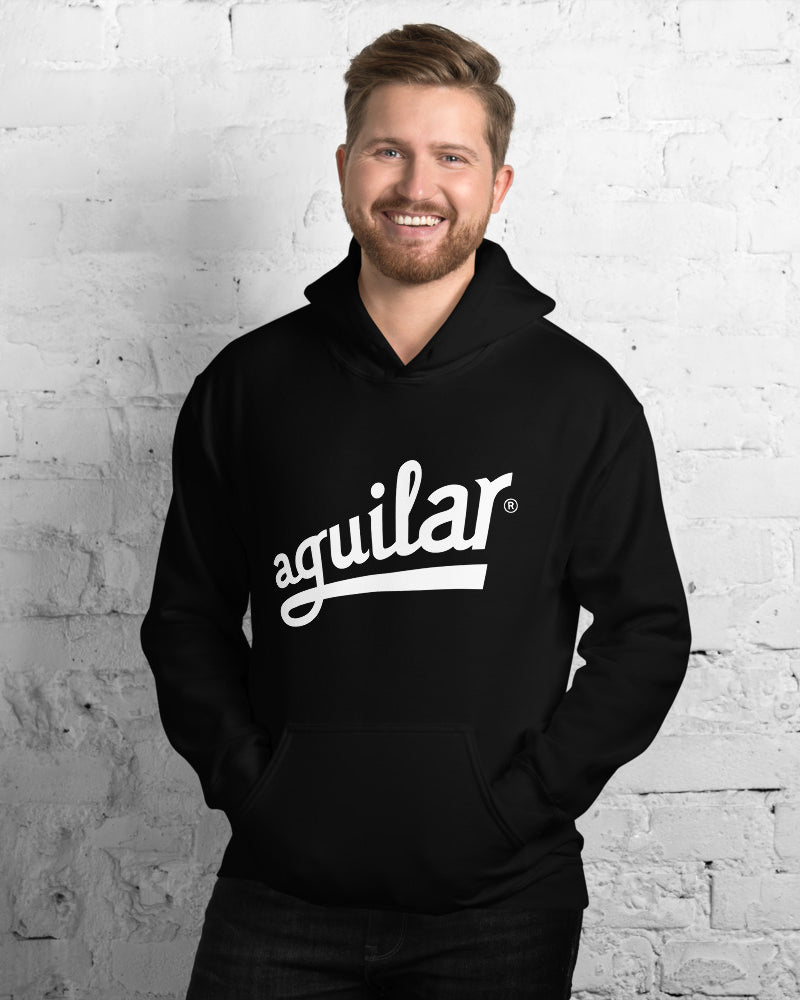 Aguilar Logo Unisex Hoodie - Black - Photo 7