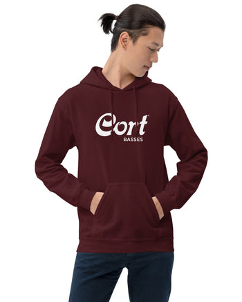 Cort Basses Hoodie  - Maroon