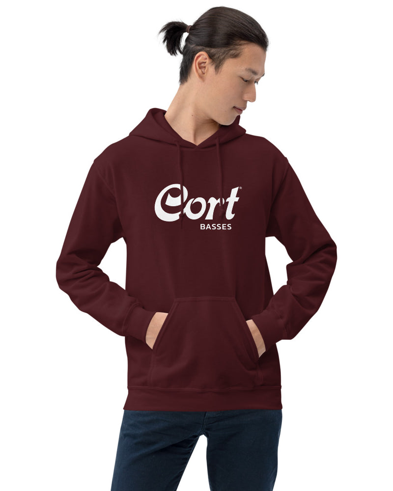 Cort Basses Hoodie - Maroon - Photo 1