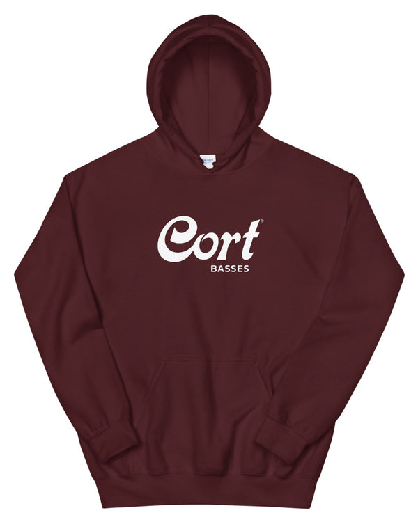 Cort Basses Hoodie - Maroon - Photo 3