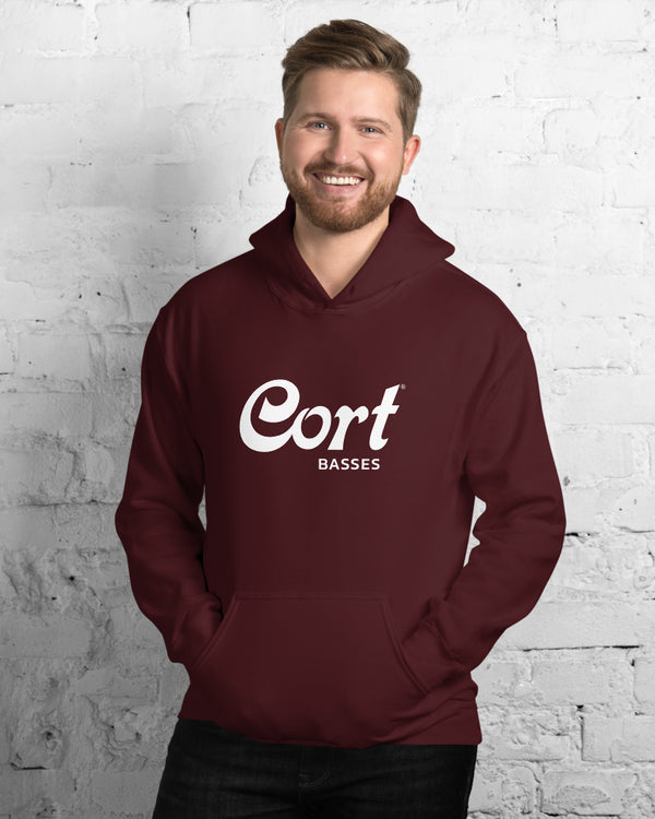 Cort Basses Hoodie - Maroon - Photo 5