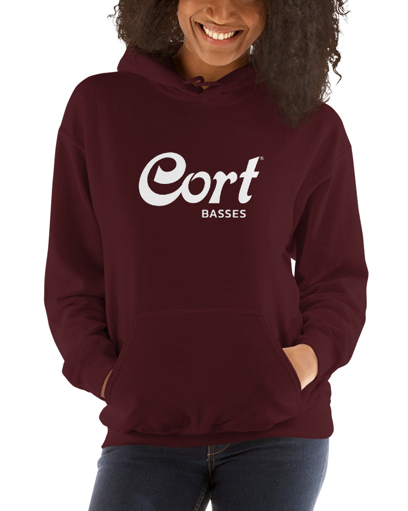 Cort Basses Hoodie - Maroon - Photo 4