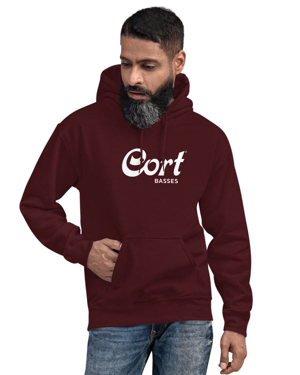 Cort Basses Hoodie - Maroon - Photo 10